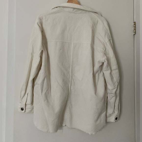White spring corduroy jacket - Picture 3 of 3